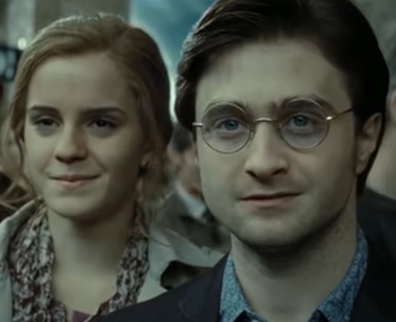 A visually captivating still taken from a pivotal moment in the film Harry Potter and the Deathly Hallows – Part 2 (2011)