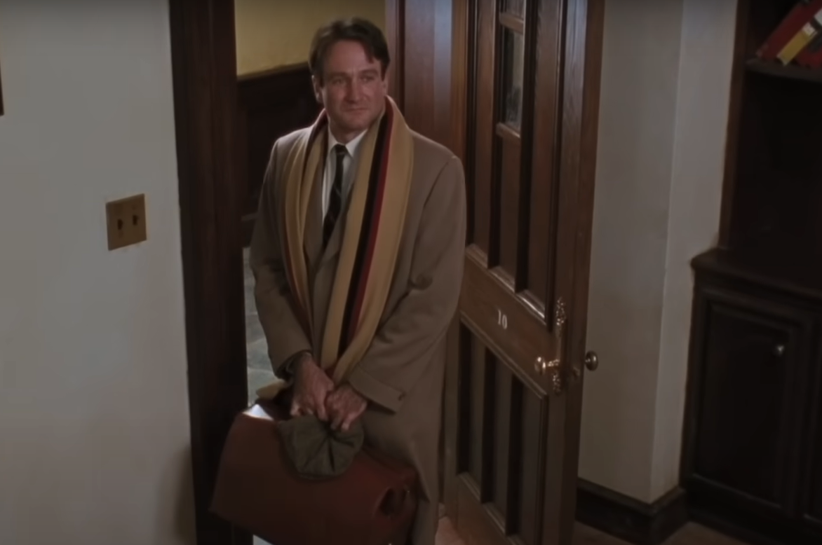 Screenshot of the movie Dead Poets Society