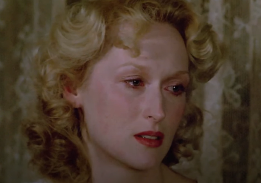 Screenshot of the movie Sophie's Choice