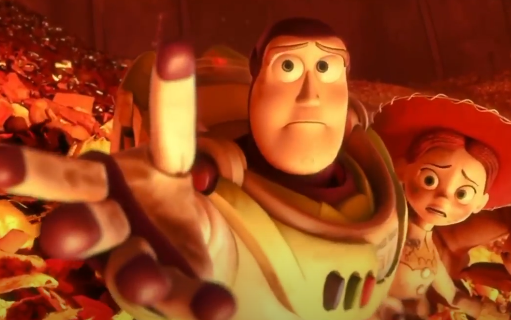 Screenshot of the animated movie Toy Story 3