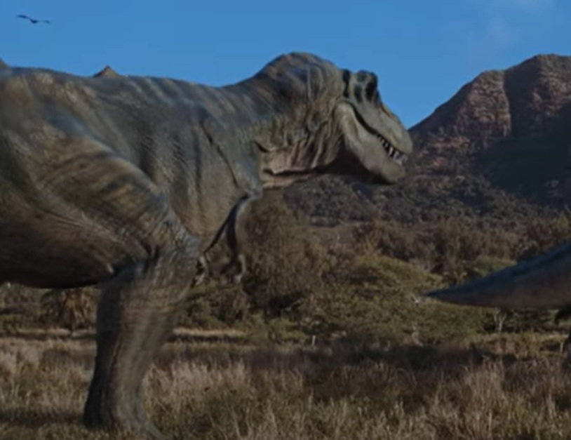 A visually captivating still taken from a pivotal moment in the film The Lost World: Jurassic Park (1997)