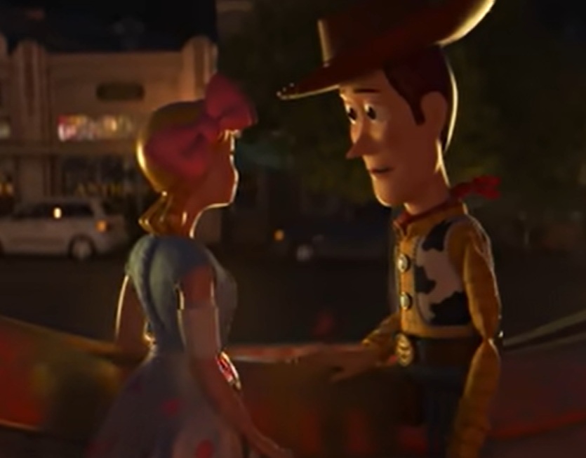 A visually captivating still taken from a pivotal moment in the film Toy Story 4 (2019)