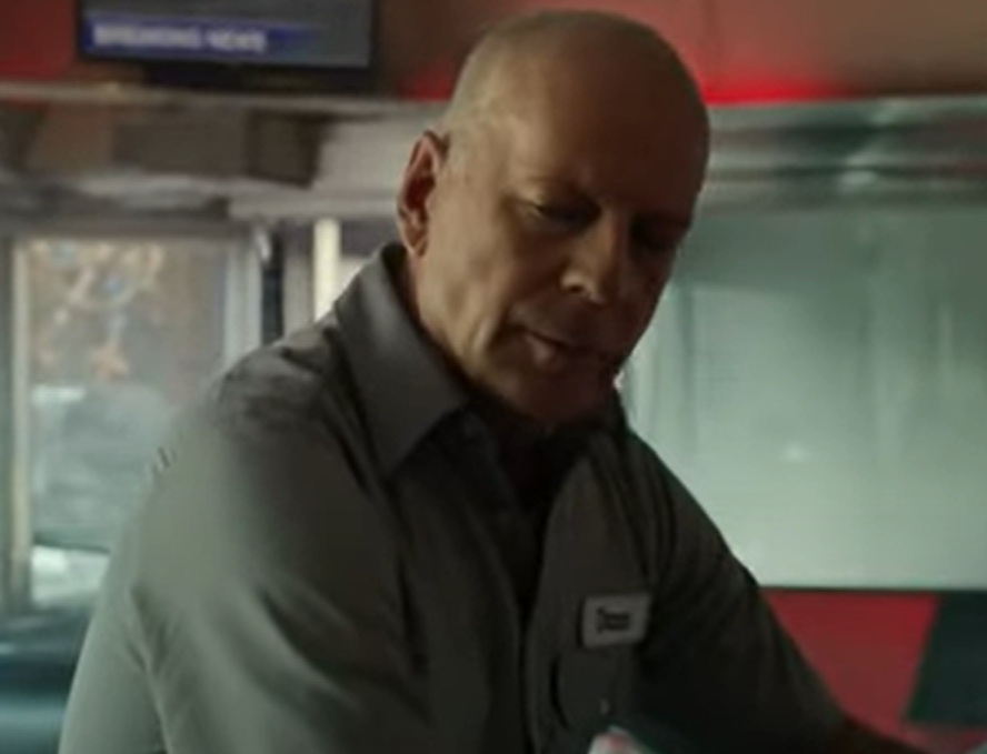 A visually captivating still taken from a pivotal moment in the film Split (2016)