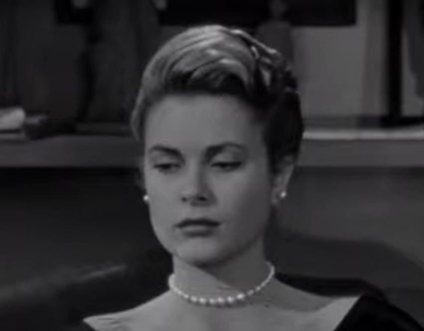 A visually captivating still taken from a pivotal moment in the film The Country Girl (1954)