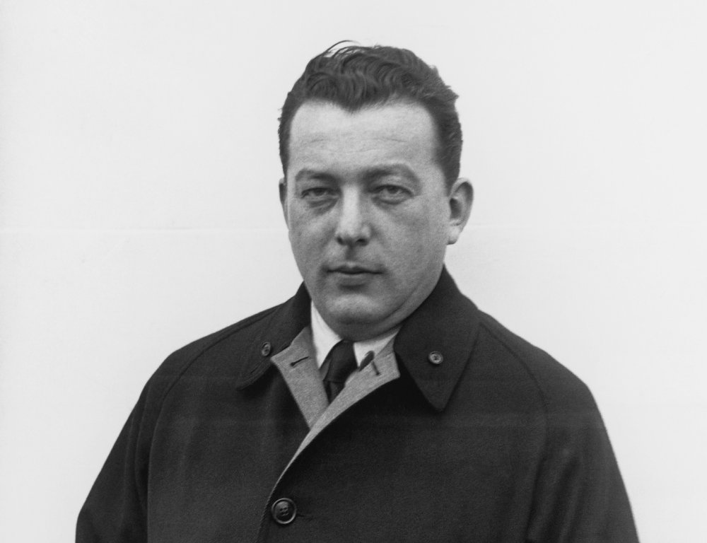 Grayscale Portrait Photo of American film director Lewis Milestone