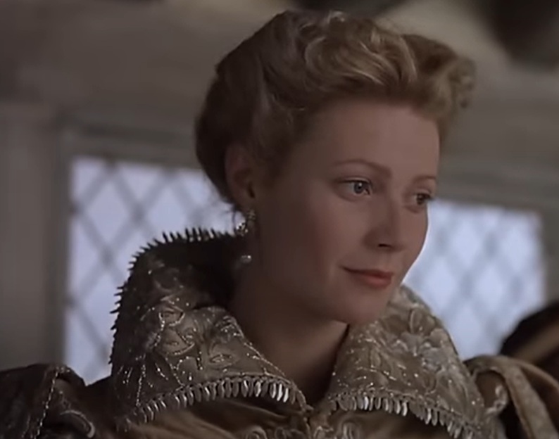 A visually captivating still taken from a pivotal moment in the film Shakespeare in Love (1998)