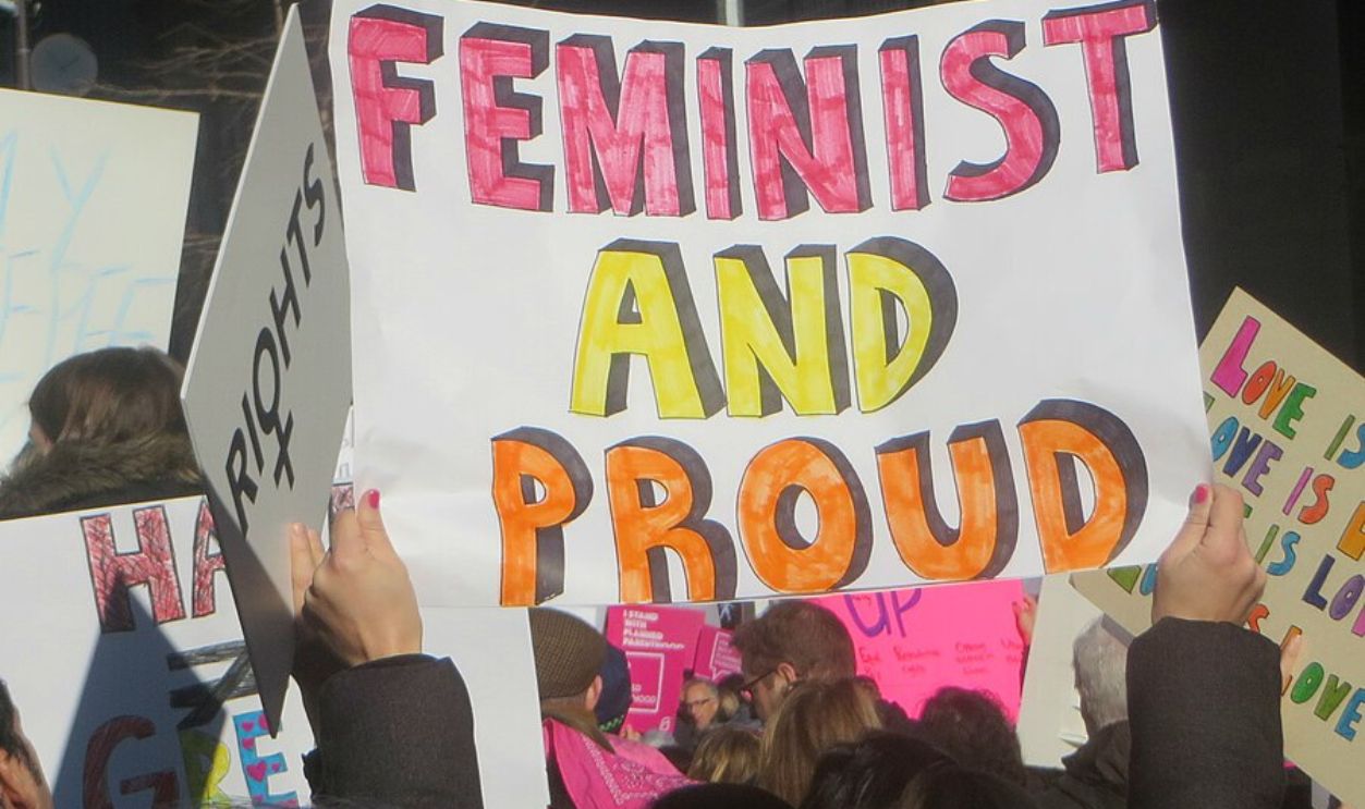  Feminist And Proud Sign