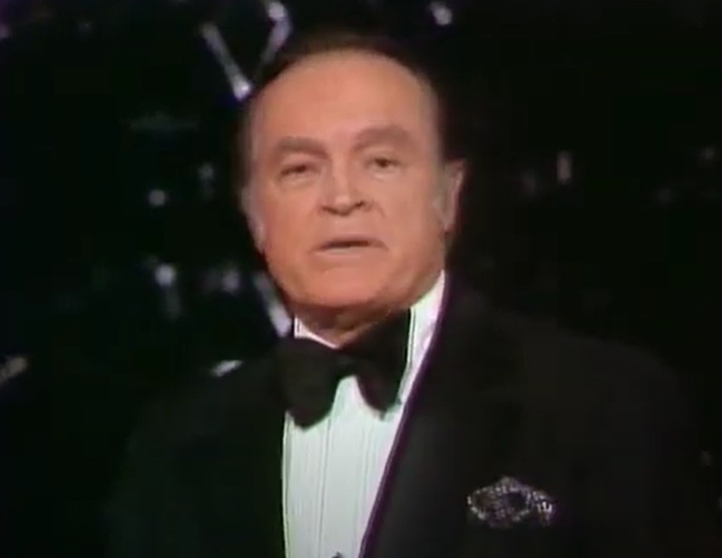Host Bob Hope performs onstage during the Annual Academy Awards