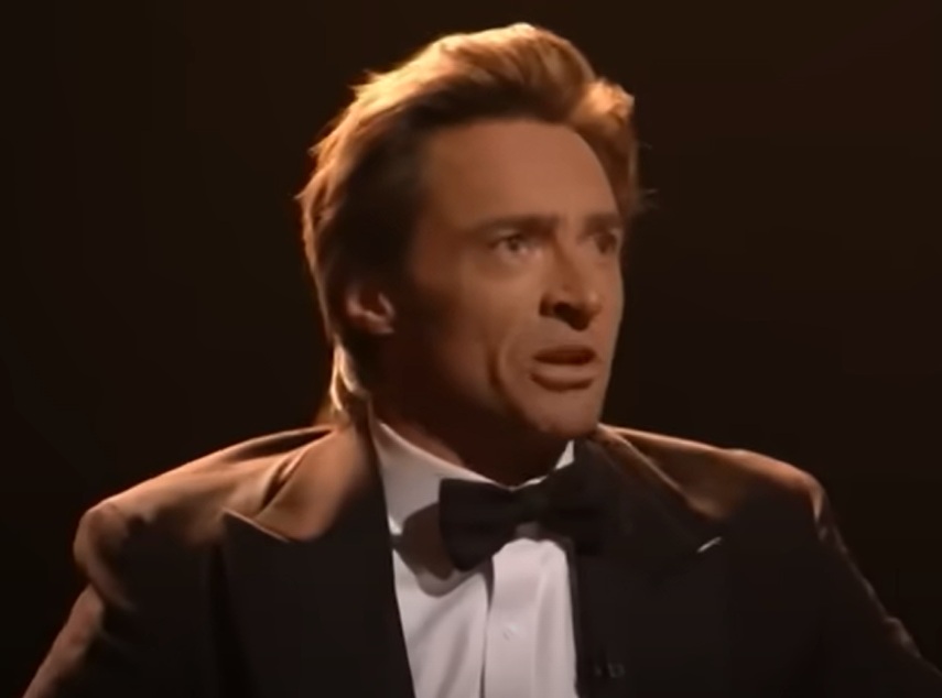 Host Hugh Jackman performs onstage during the Annual Academy Awards