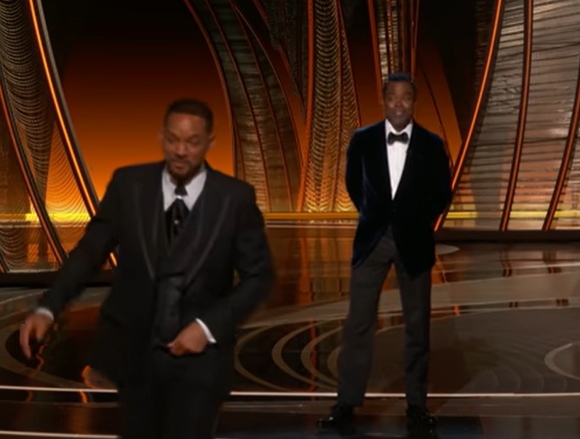 Host Chris Rock performs onstage during the Annual Academy Awards