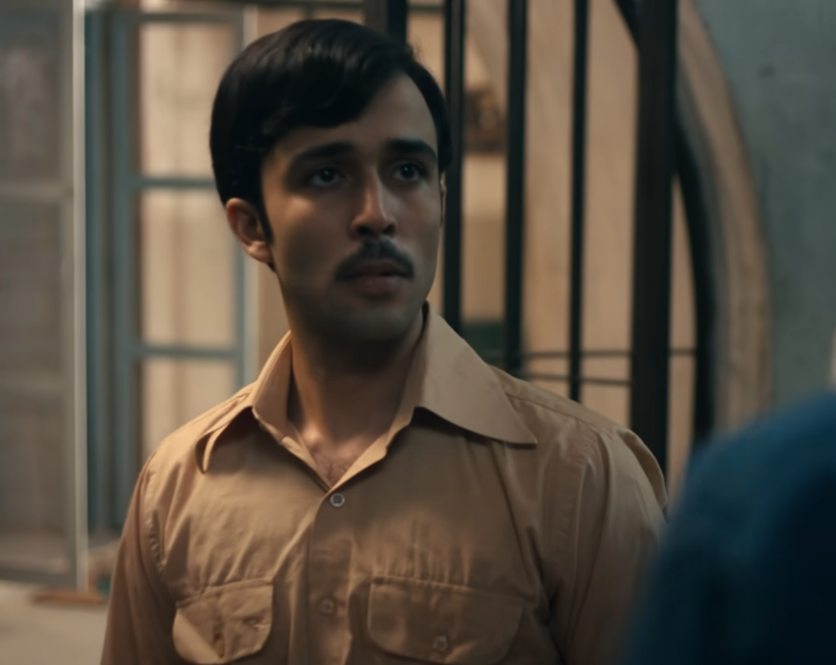 Screenshot from opening credits from TV series - Black Warrant (2025)