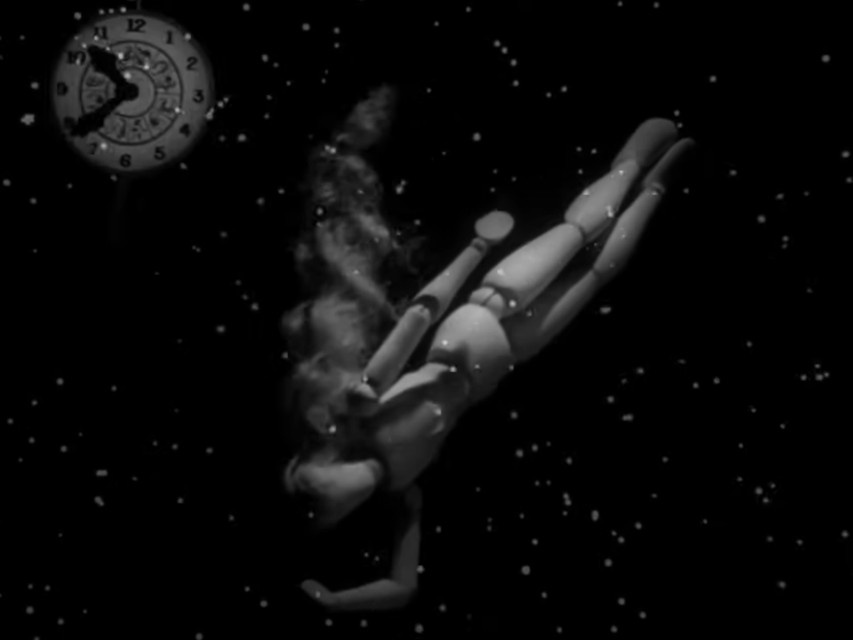 Screenshot from opening credits from TV series - The Twilight Zone (1959- 64)