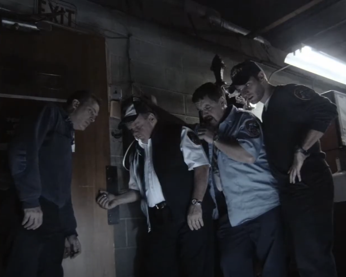 Screenshot from opening credits from TV series - Rescue Me (2004-11)