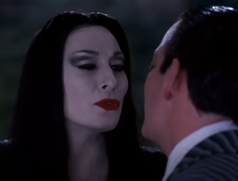 A visually captivating still taken from a pivotal moment in the film The Addams Family (1991)