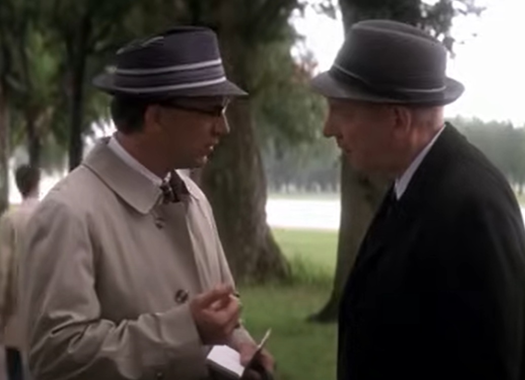 A visually captivating still taken from a pivotal moment in the film JFK (1991)