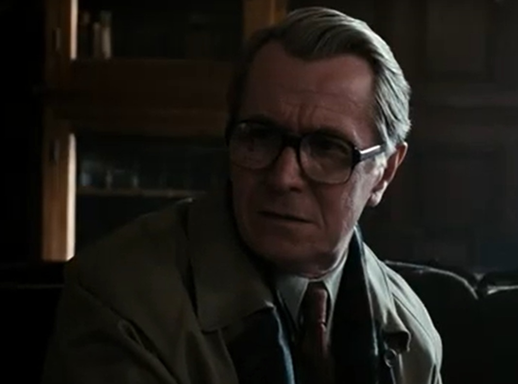A visually captivating still taken from a pivotal moment in the film Tinker Tailor Soldier Spy (2011)