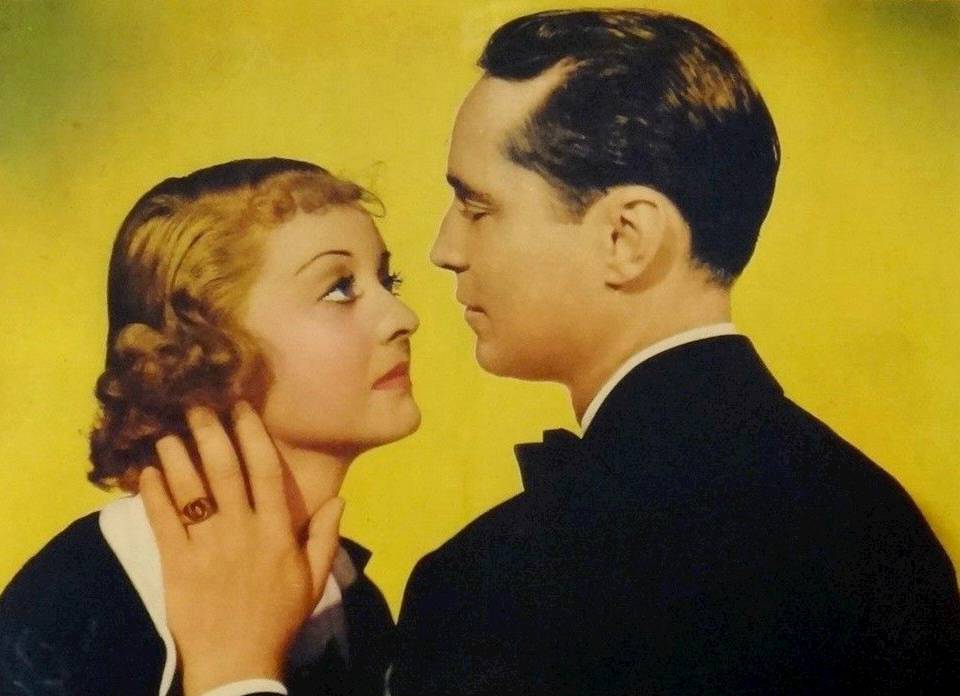 Bette Davis and Franchot Tone in  Dangerous (1935)