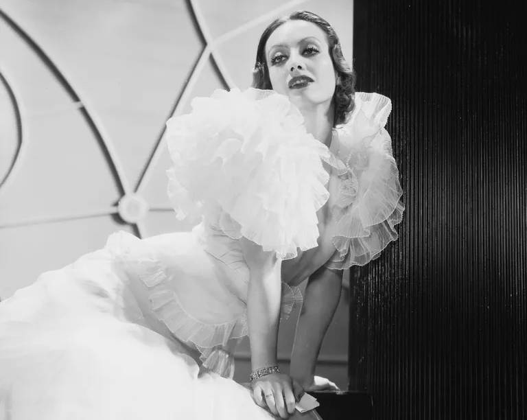 Joan Crawford In Letty Lynton Gown By Adrian