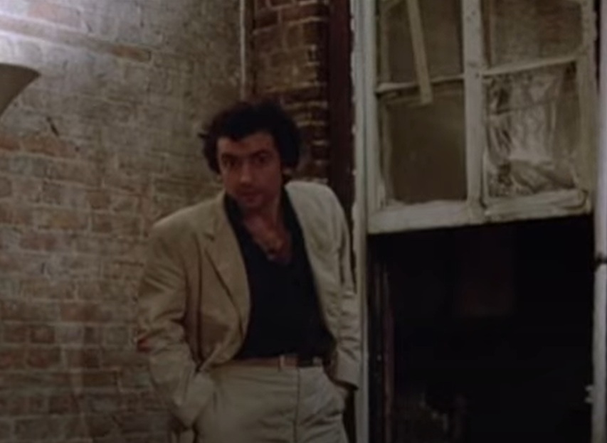 A visually captivating still taken from a pivotal moment in the film After Hours (1985)