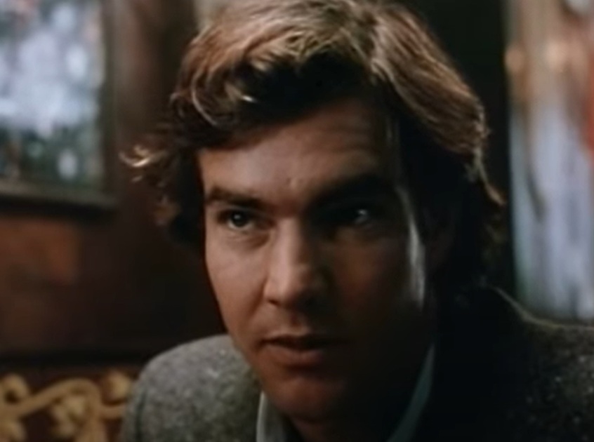 A visually captivating still taken from a pivotal moment in the film Dreamscape (1984)