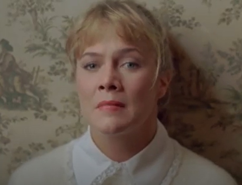 A visually captivating still taken from a pivotal moment in the film Peggy Sue Got Married (1986)