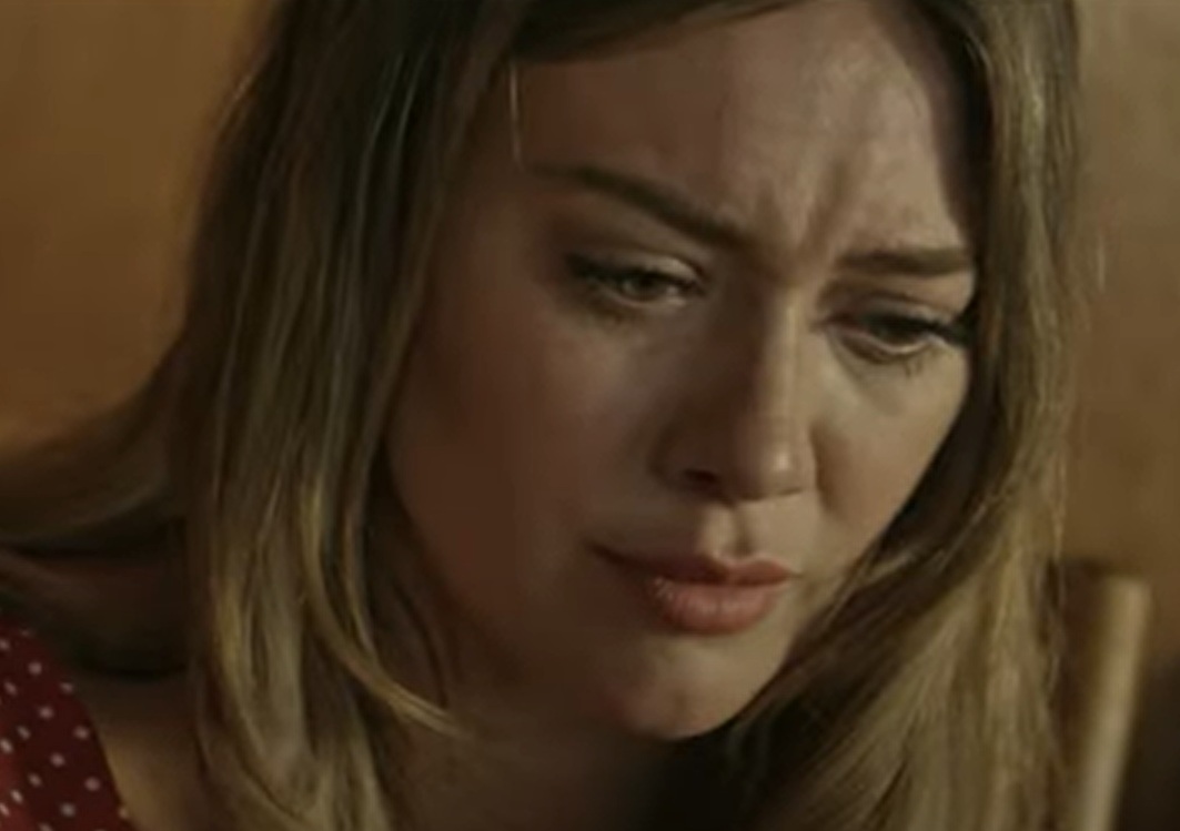 A visually captivating still taken from a pivotal moment in the film The Haunting of Sharon Tate (2019)