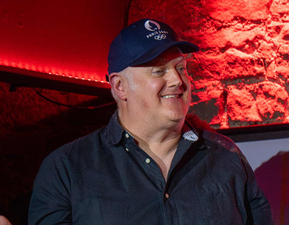 Dara O'Briain, comedian, at the 2024 Edinburgh Festival Fringe