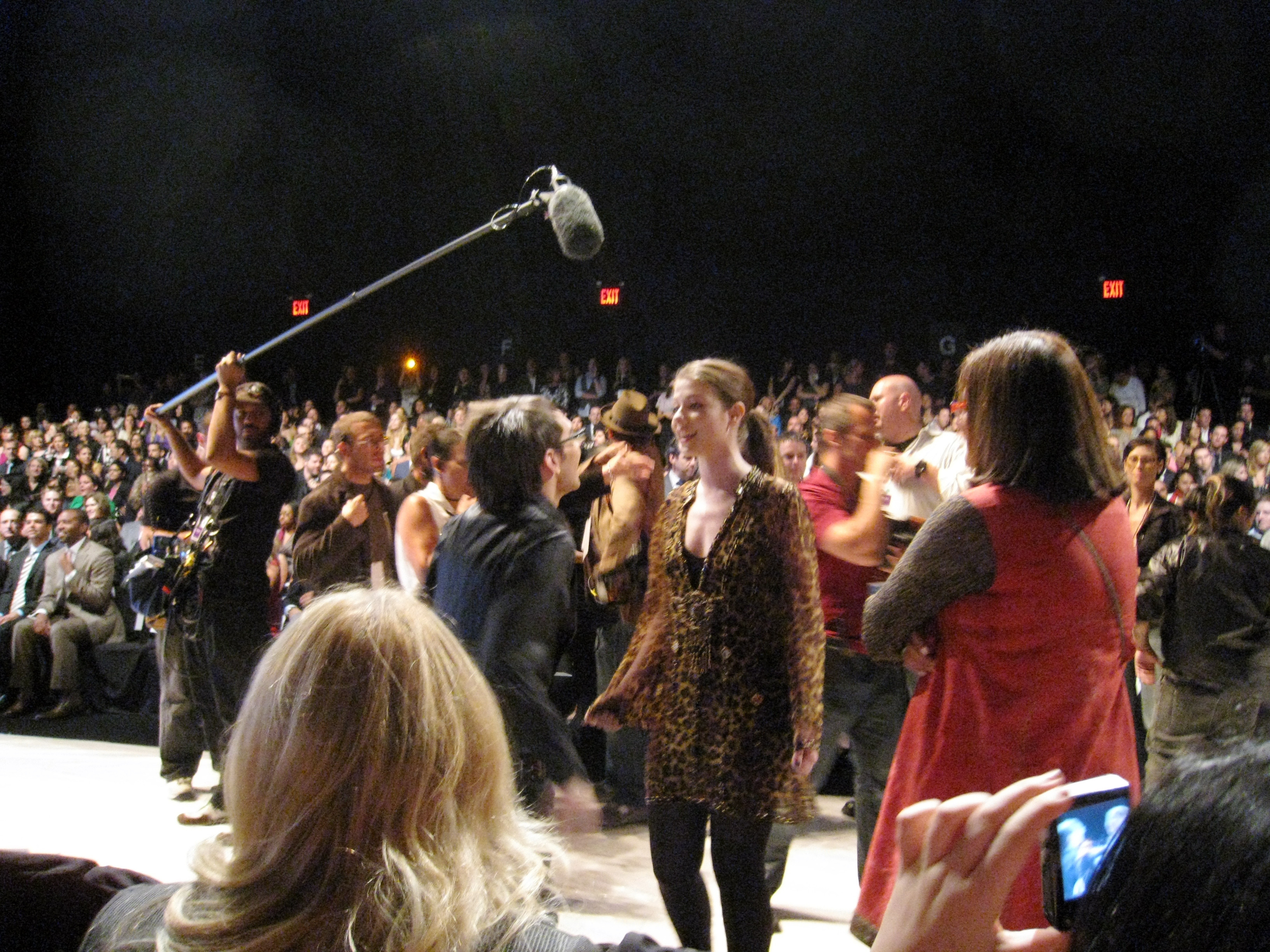 File:Michelle Trachtenberg doing an interview.jpg