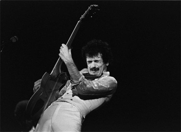 Santana performing at the Cow Palace New Year's Eve