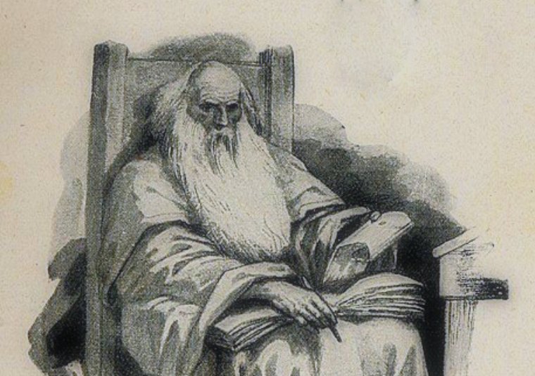 Iconography of the Danish historian Saxo Grammaticus