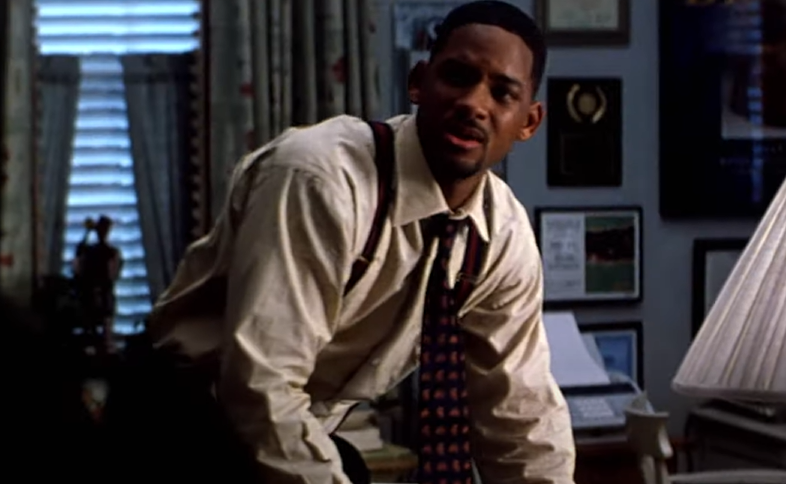 A screenshot of the political thriller Enemy Of The State