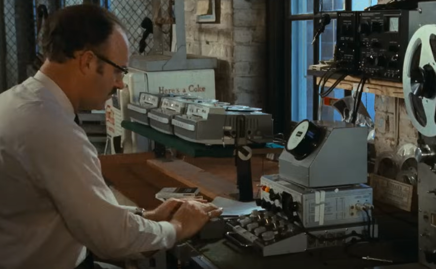 A screenshot of the political thriller The Conversation