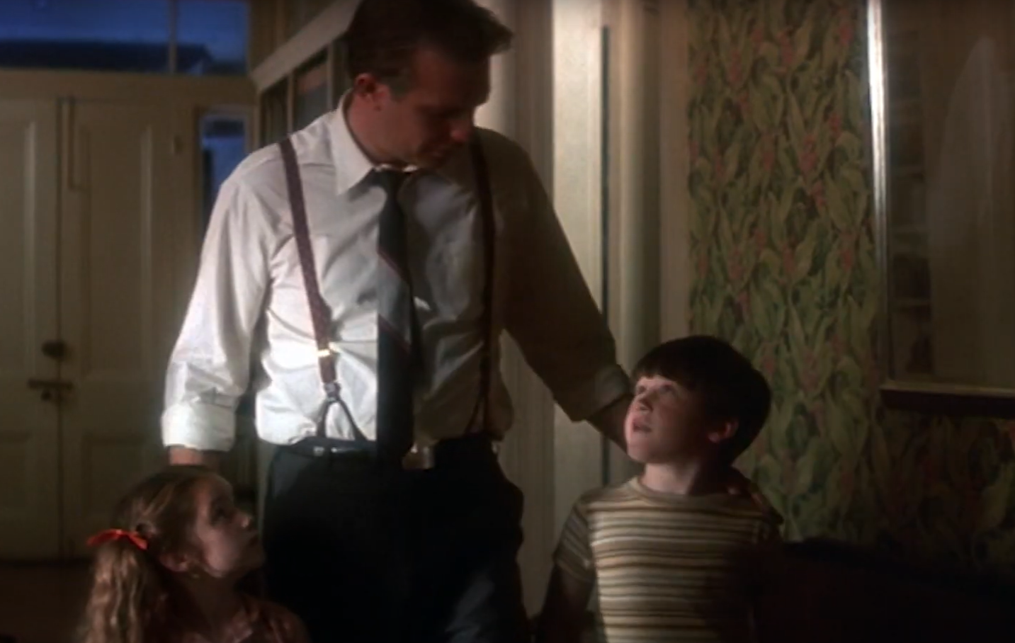 A screenshot of the political thriller JFK