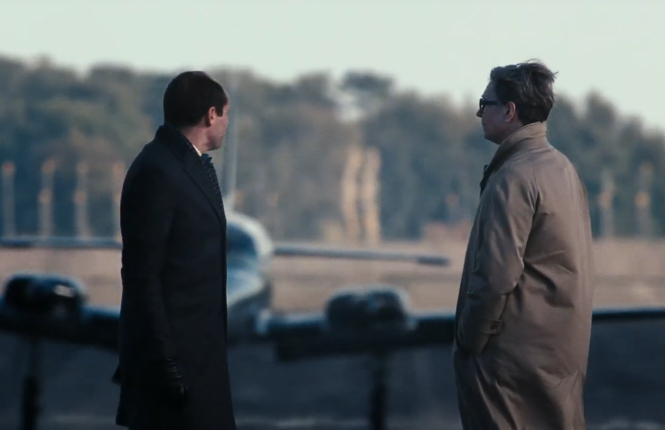 A screenshot of the political thriller Tinker Tailor Soldier Spy