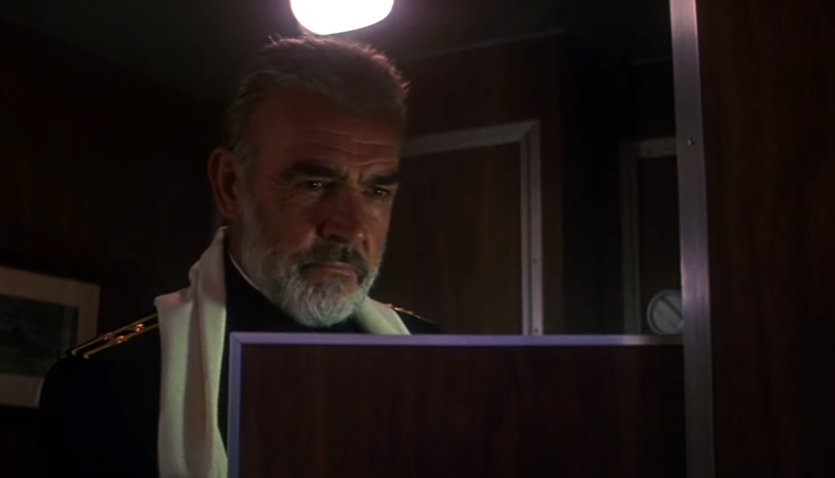 A screenshot of the political thriller The Hunt For Red October