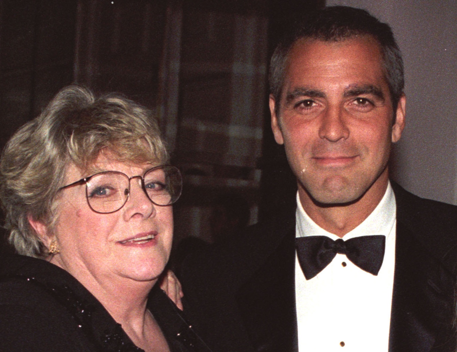 Rosemary Clooney & George Clooney at the Beverly Hills Hilton - 1998
