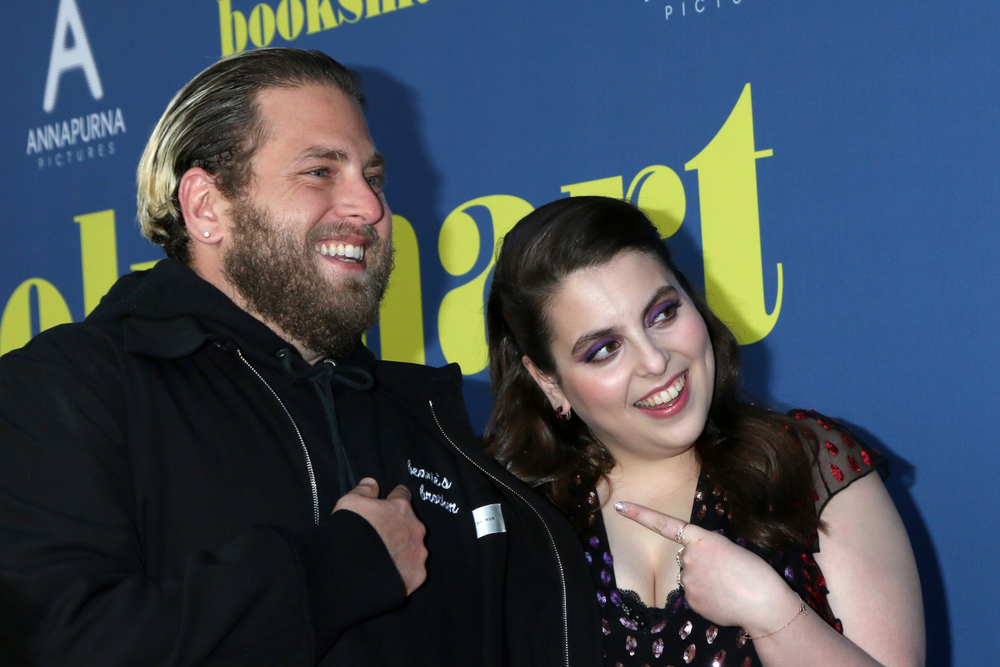 Jonah Hill, Beanie Feldstein at the