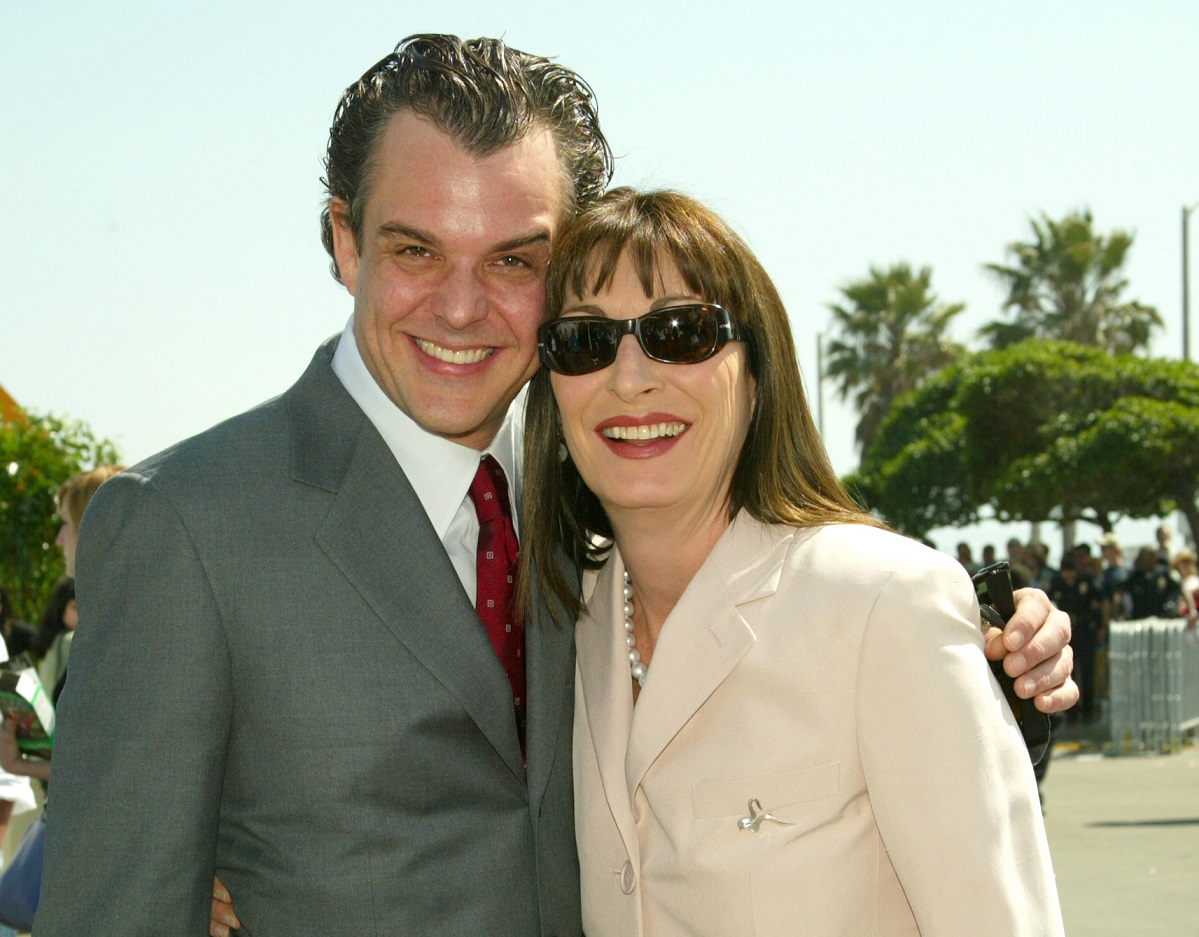 Danny Huston and Anjelica Huston arrives for the 2003 Independent Spirit Awards