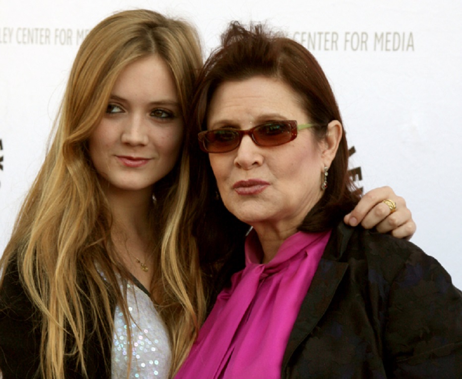 Billie Catherine Lourd (Daughter), Carrie Fisher arrive at the Debbie Reynolds Collection Auction Preview