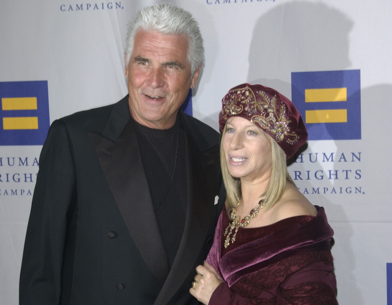 BARBRA STREISAND & husband actor JAMES BROLIN