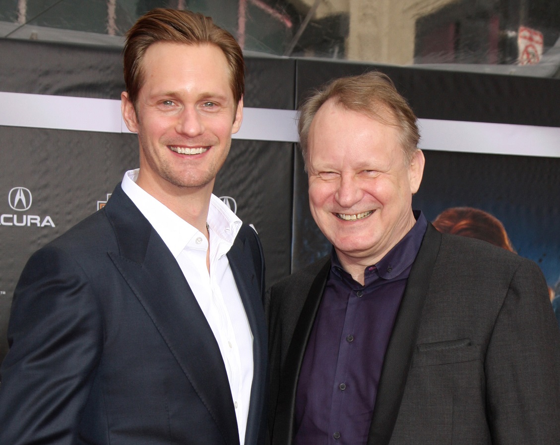 Alexander Skarsgard, Stellan Skarsgard arrives at