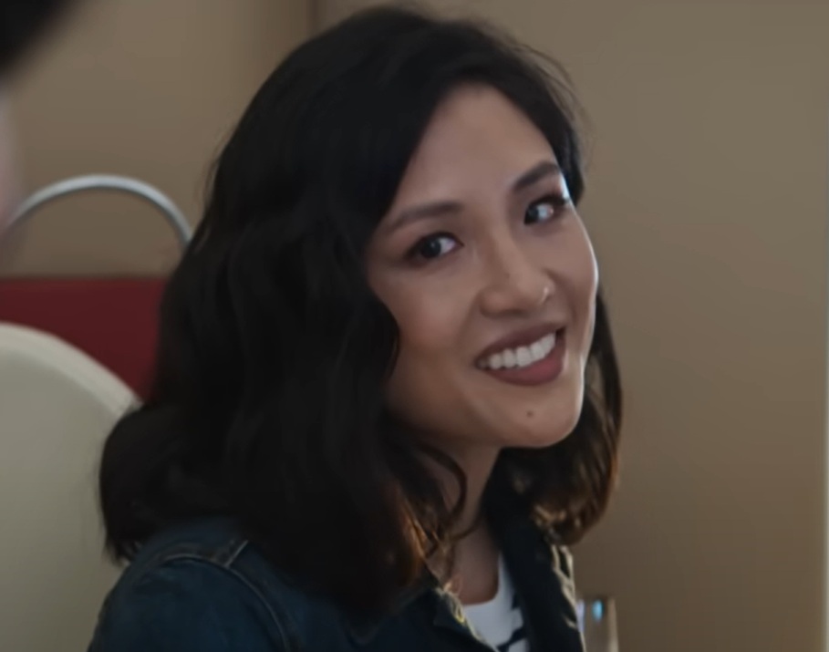 A visually captivating still taken from a pivotal moment in the film Crazy Rich Asians (2018)