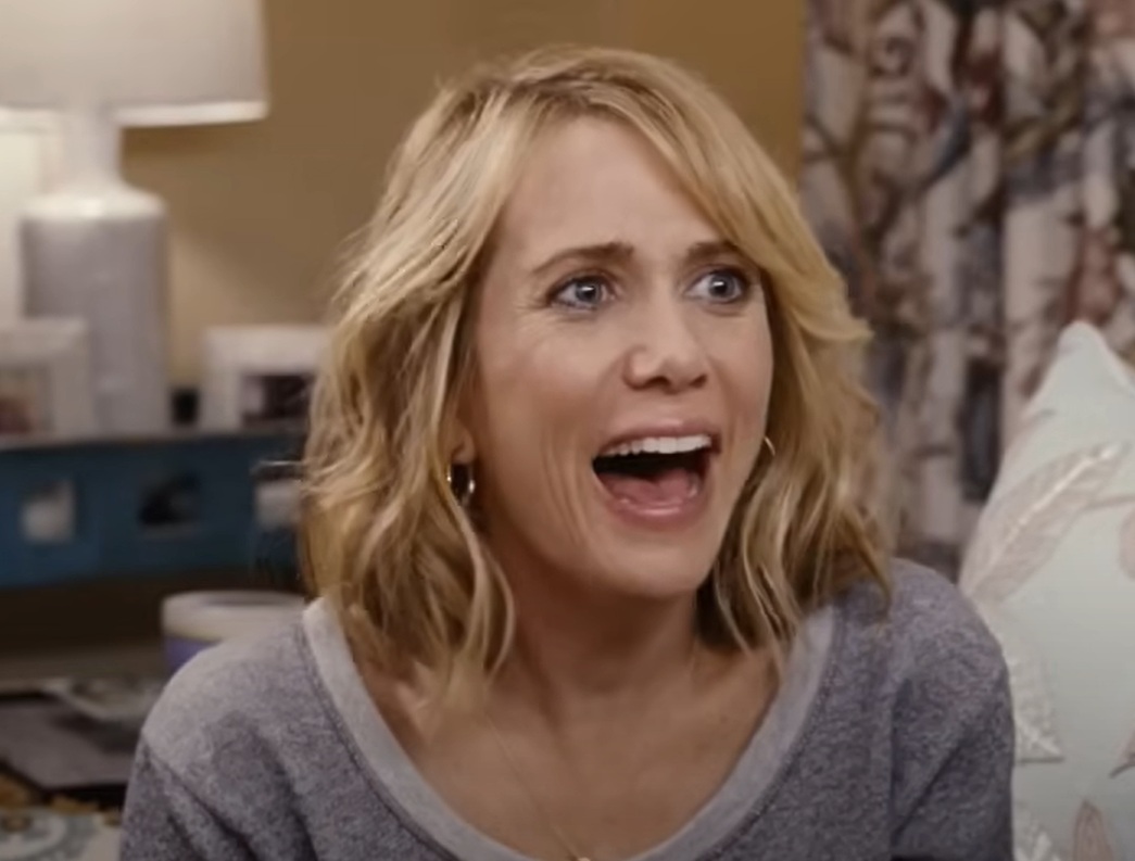 A visually captivating still taken from a pivotal moment in the film Bridesmaids (2011)