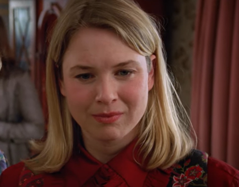 A visually captivating still taken from a pivotal moment in the film Bridget Jones's Diary (2001)