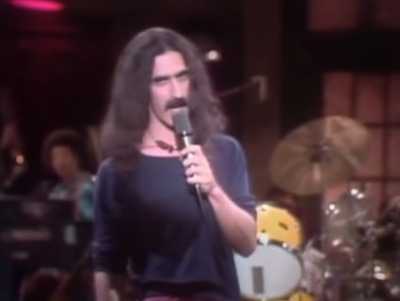 A visually captivating still taken from a pivotal moment variety show Saturday Night Live (1975-)