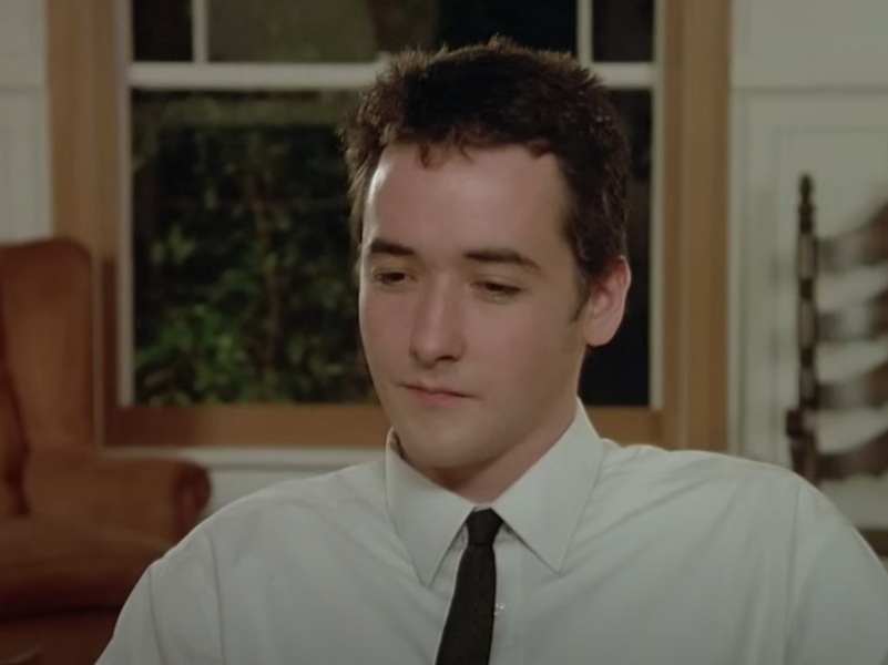 A visually captivating still taken from a pivotal moment in the film Say Anything... (1989)
