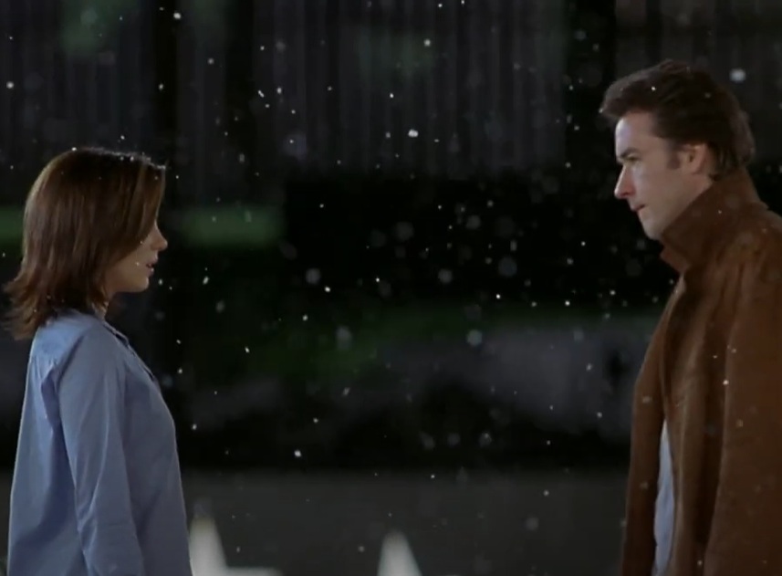 A visually captivating still taken from a pivotal moment in the film Serendipity (2001)