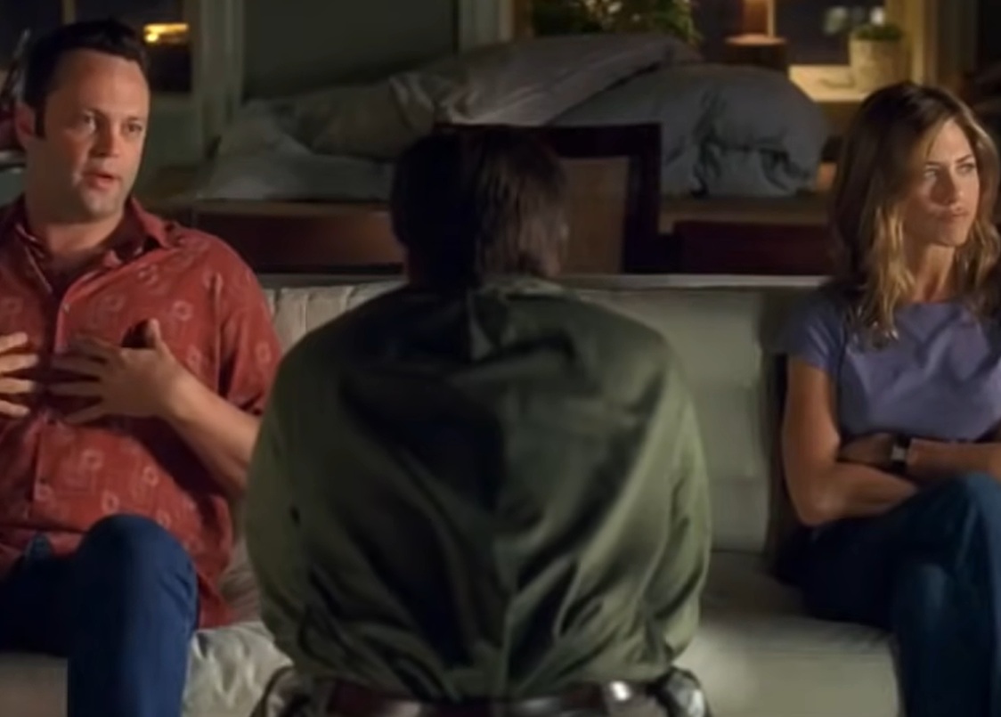 A visually captivating still taken from a pivotal moment in the film The Break-Up (2006)