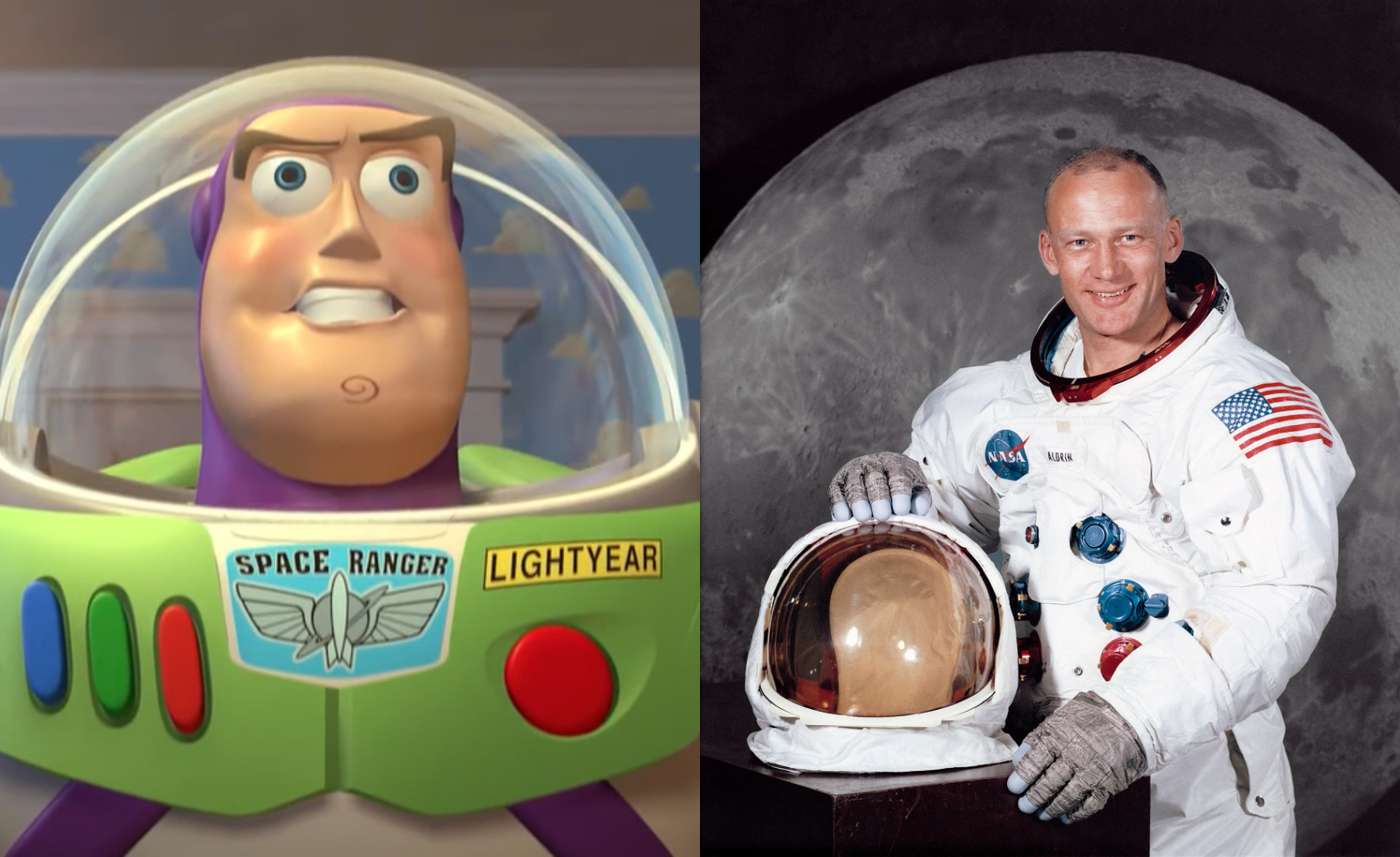 Buzz Lightyear, Buzz Aldrin