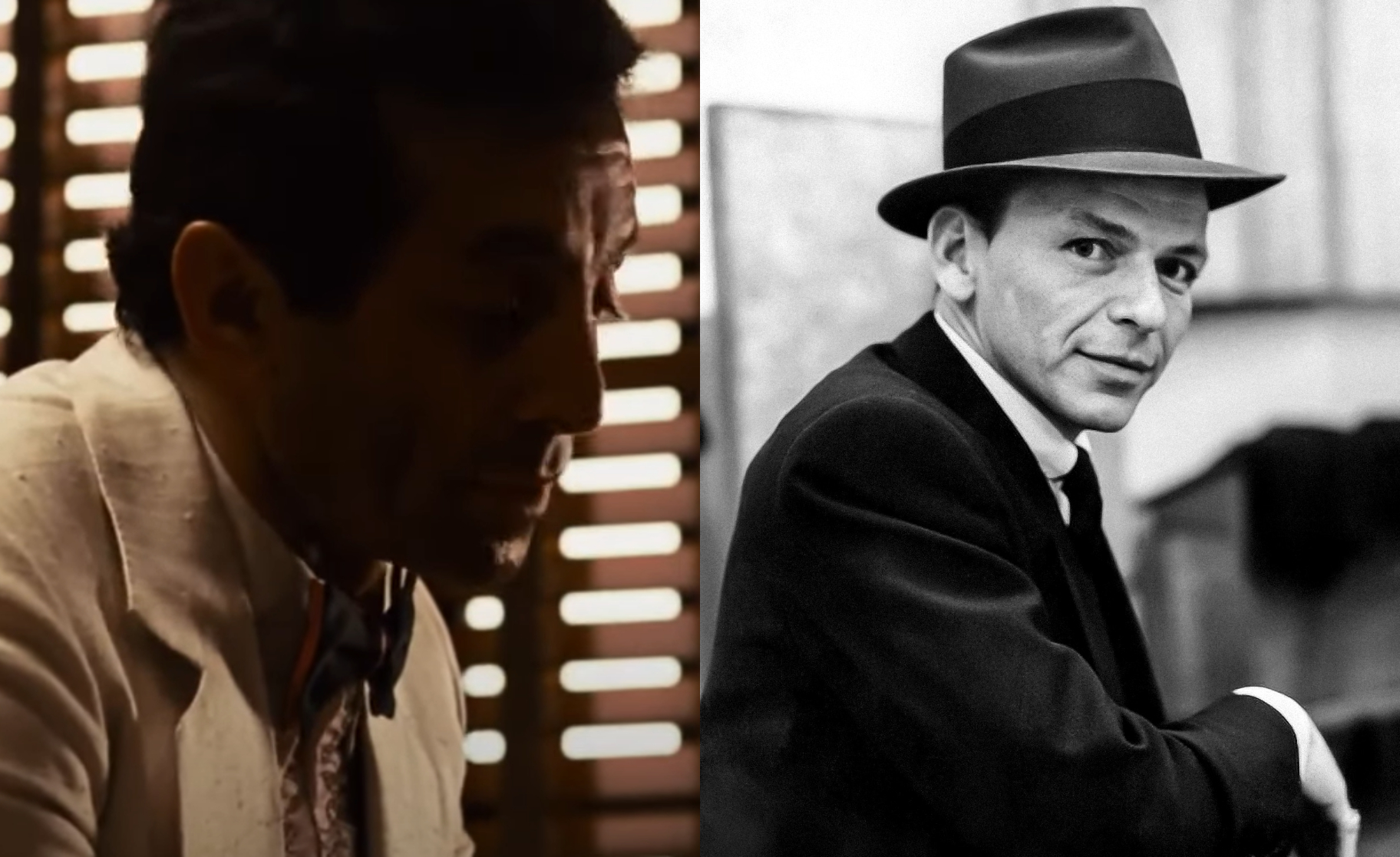 Johnny Fontane and Frank Sinatra